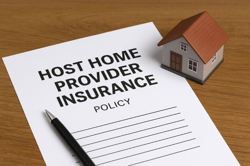 What is Host Home Provider Insurance?