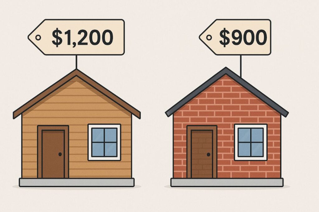 Construction Type Directly Influences Insurance Premiums